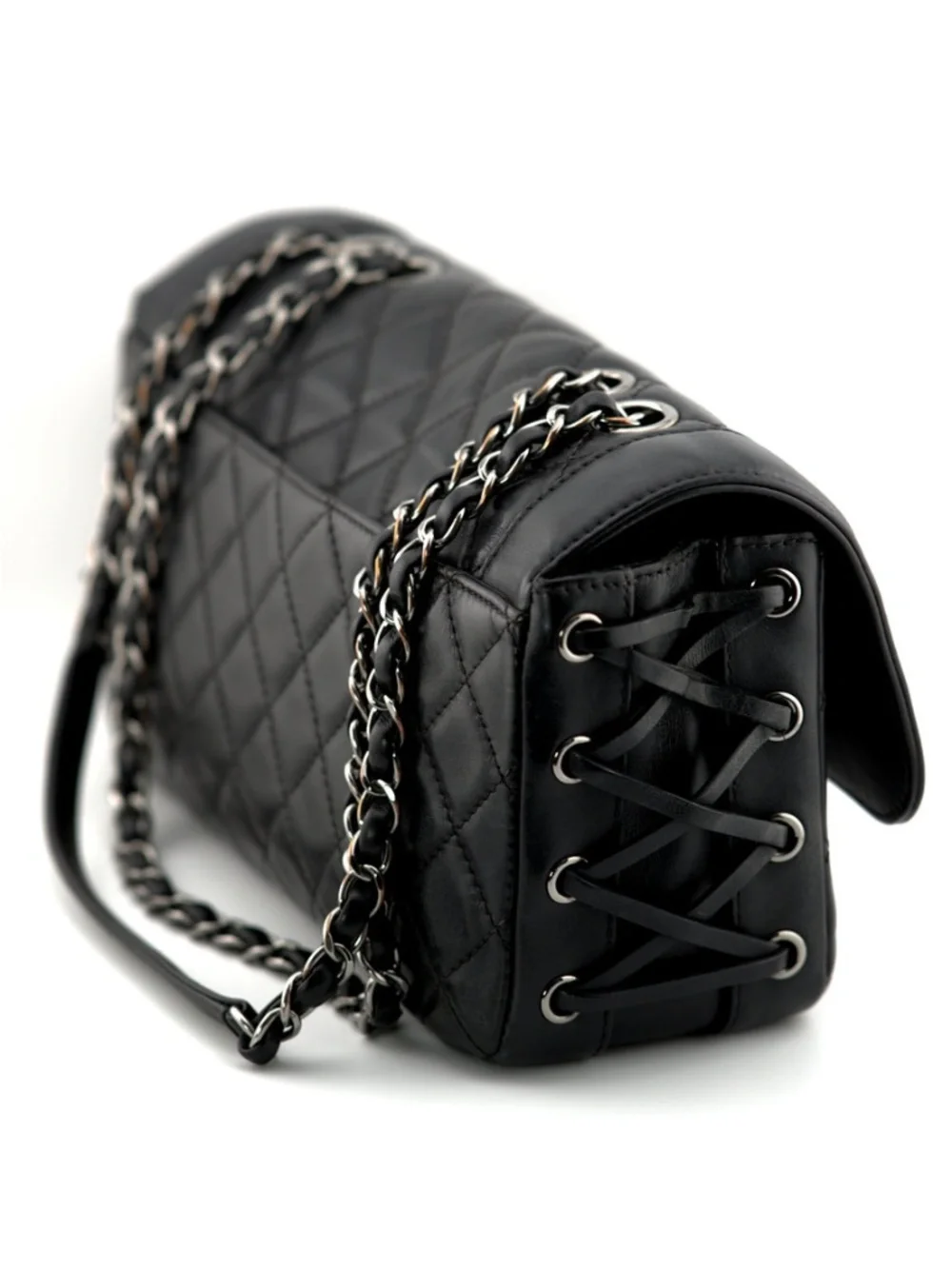 Chanel Quilted Calfskin Coco Corset Flap Bag